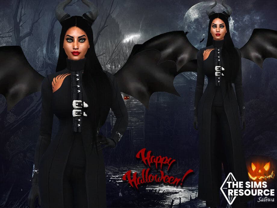 Halloween Maleficent Costume