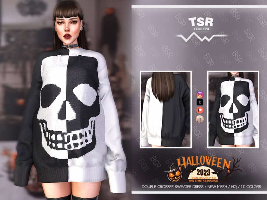 Double Crosser Sweater Dress