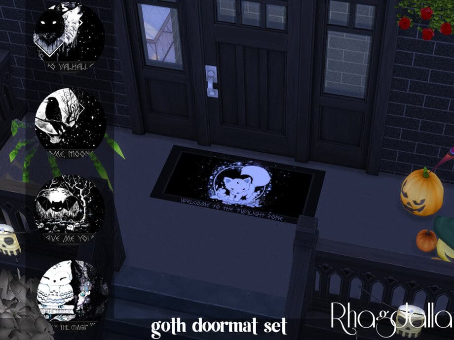 Goth Doormat
