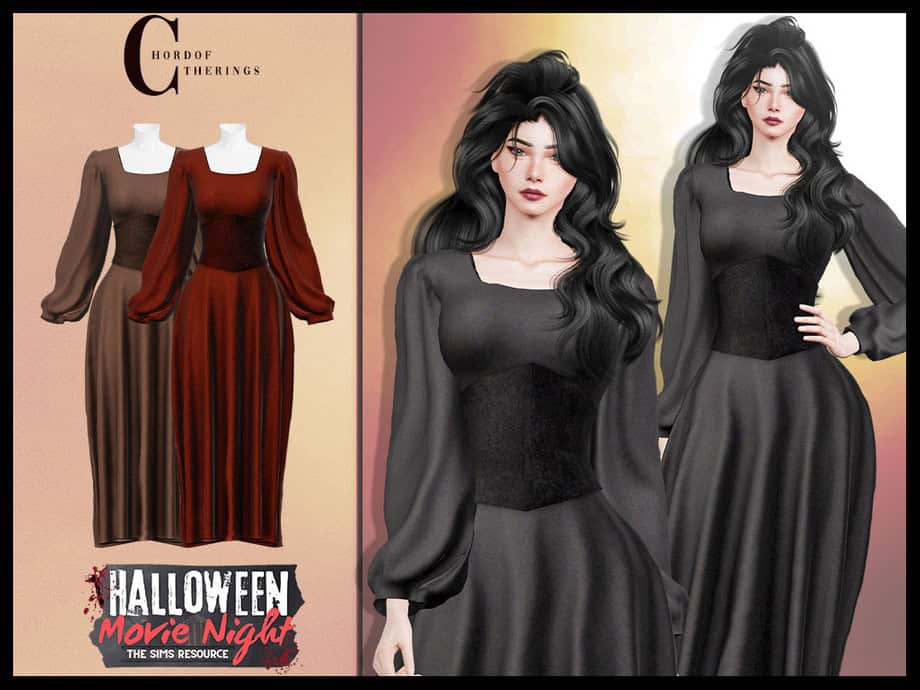 HalloweenMovieNight Witch Dress