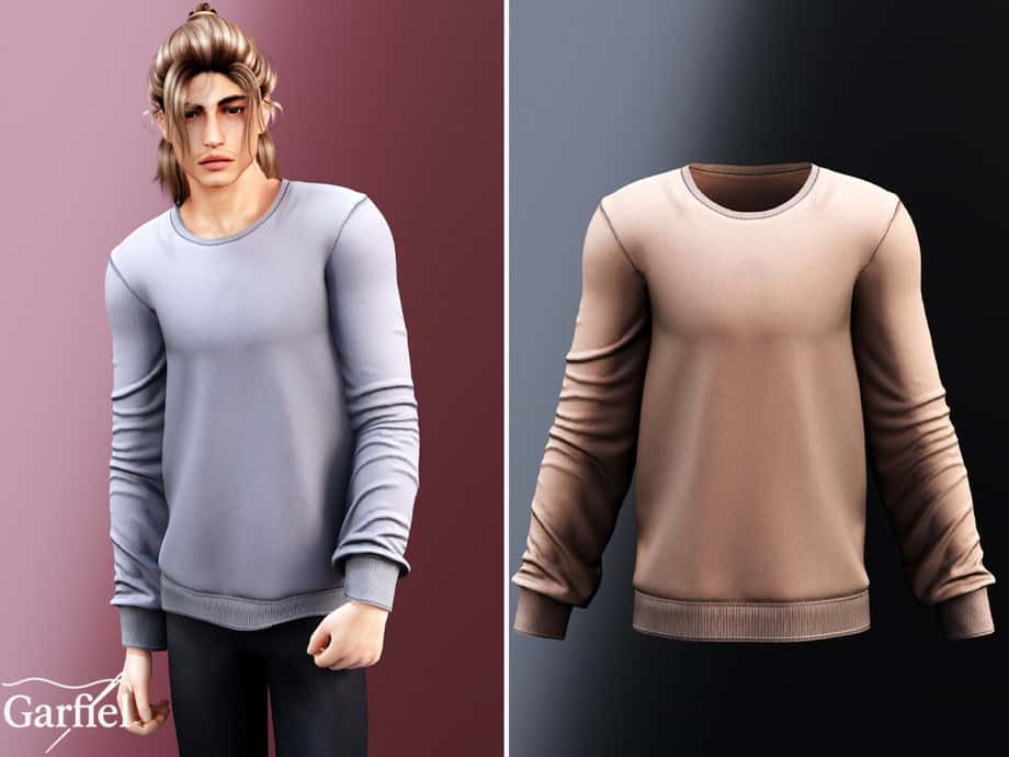 Minimal Long Sleeve Sweatshirt