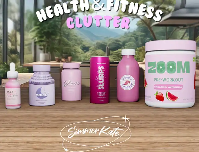 Health And Fitness Clutter