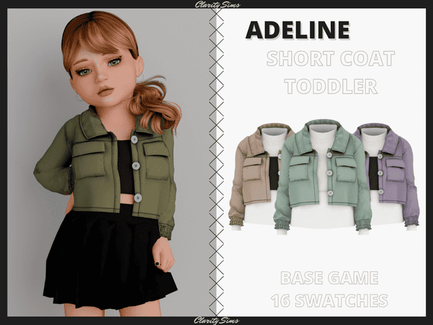 Adeline-Short Coat