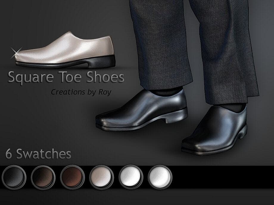 Square Toed Shoes