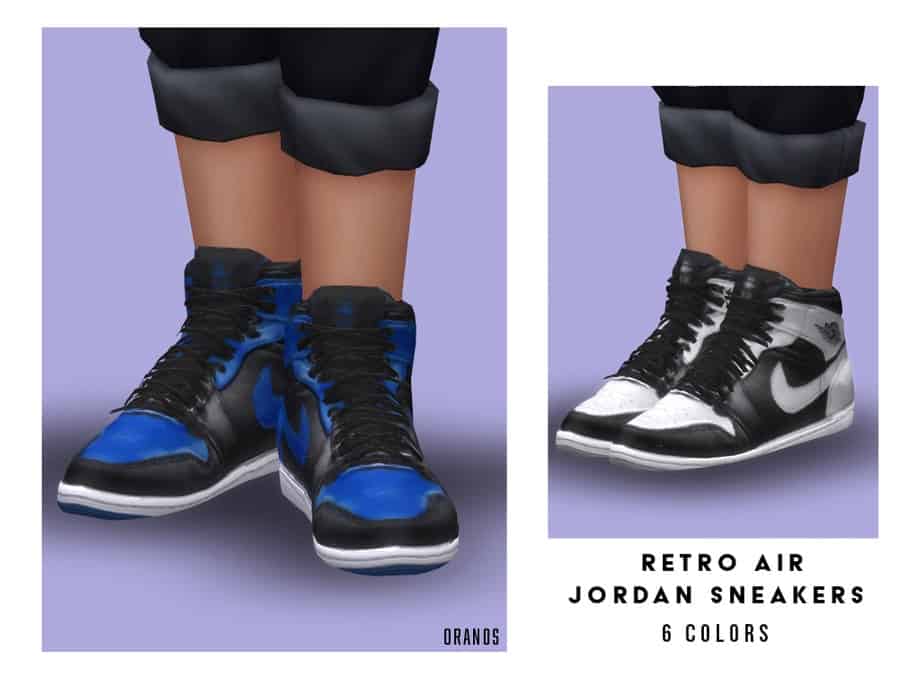 Retro Air Jordan Sneakers