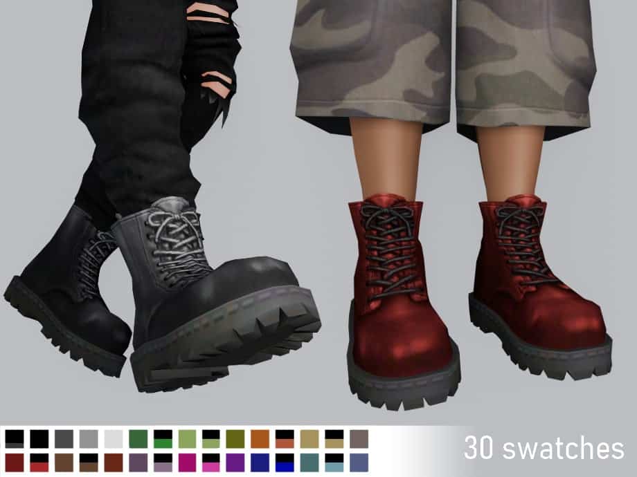 Chunky Bovver Boots