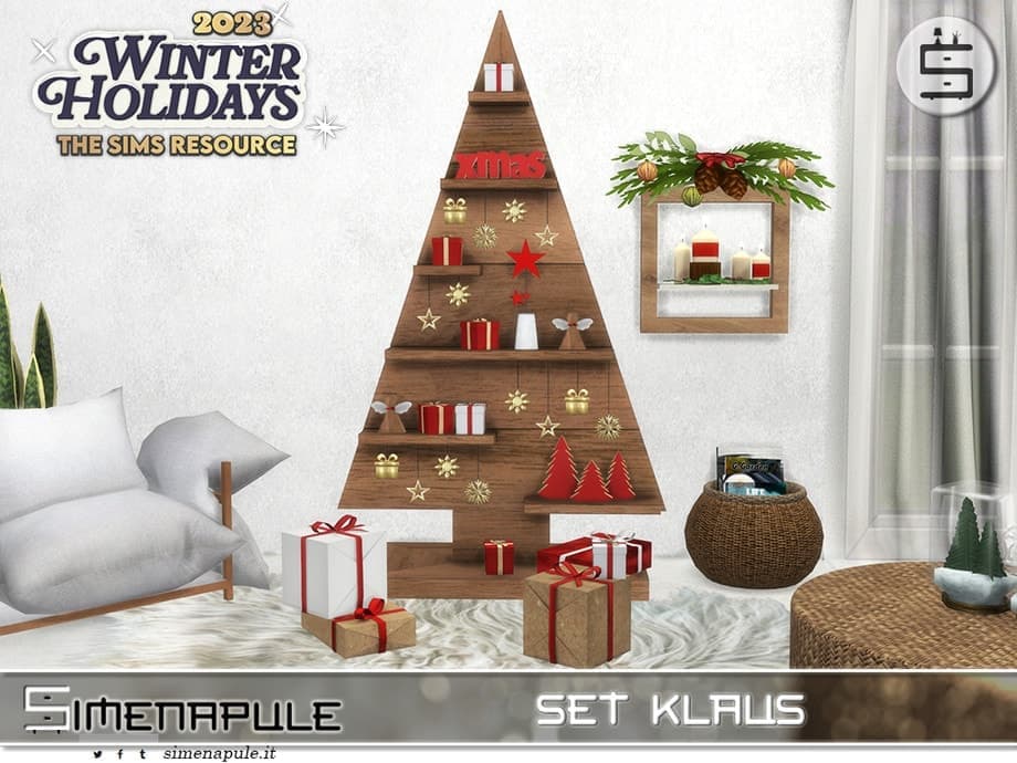 Christmas Wood Tree