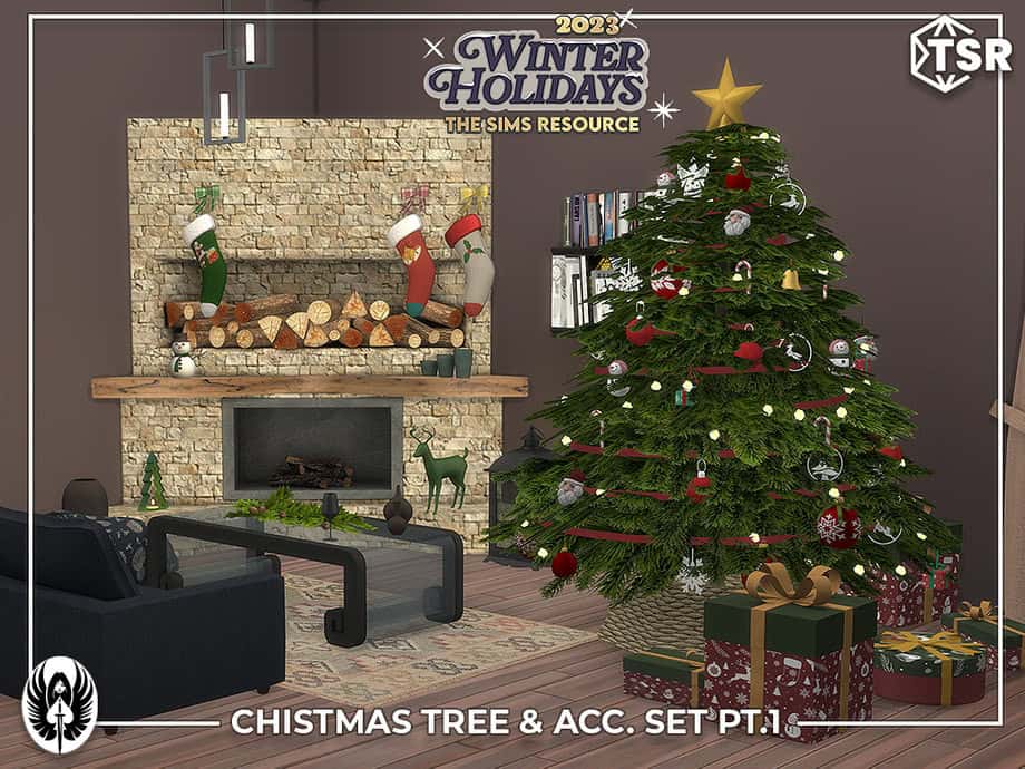 Christmas Tree & Acc. Set