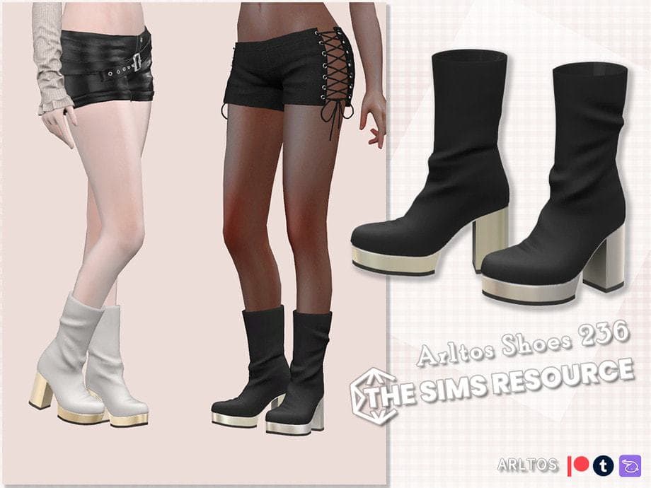 Metal Bottom Shoes