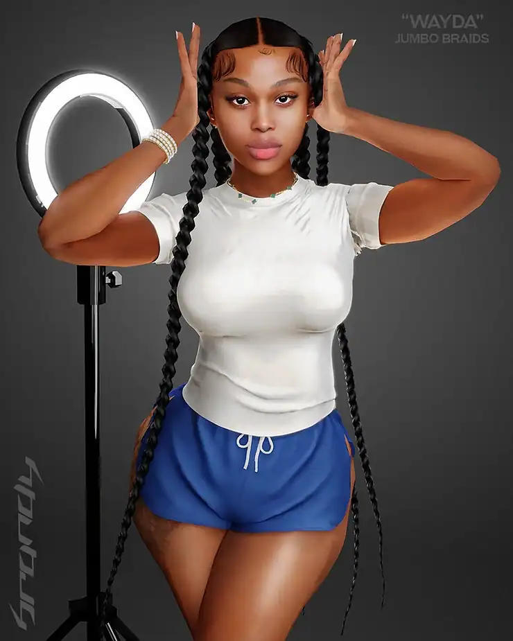 “Wayda Jumbo Braids”