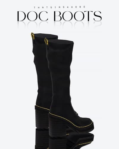Doc Knee High Boots