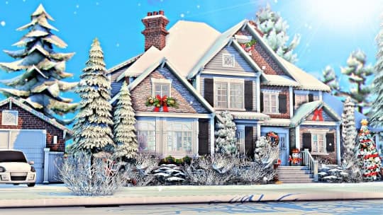 A Big Christmas Family Home