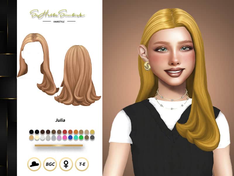 Julia V5 Hairstyle