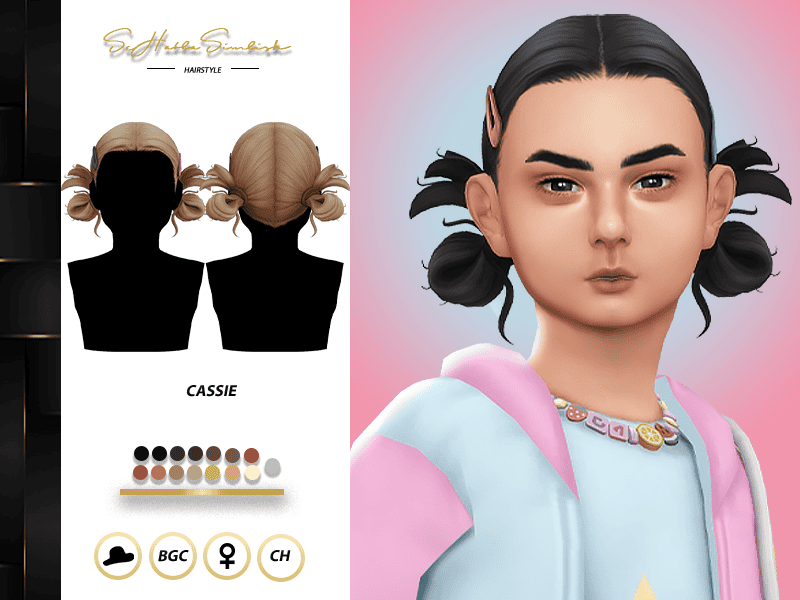 Cassie Hairstyle For Children