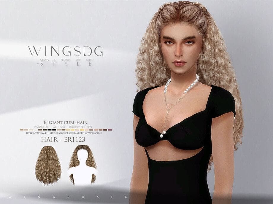 Elegant Curl Hair