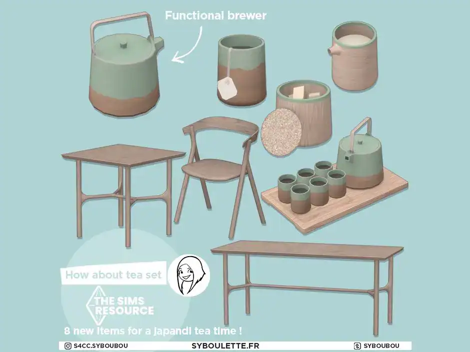 How About Tea Clutter CC