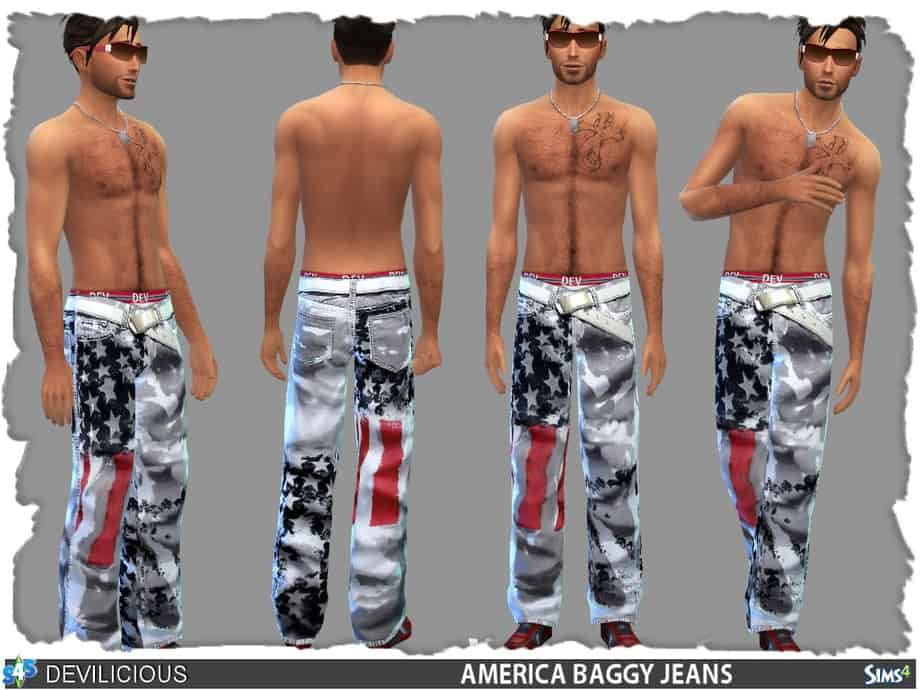 America Baggy Jeans