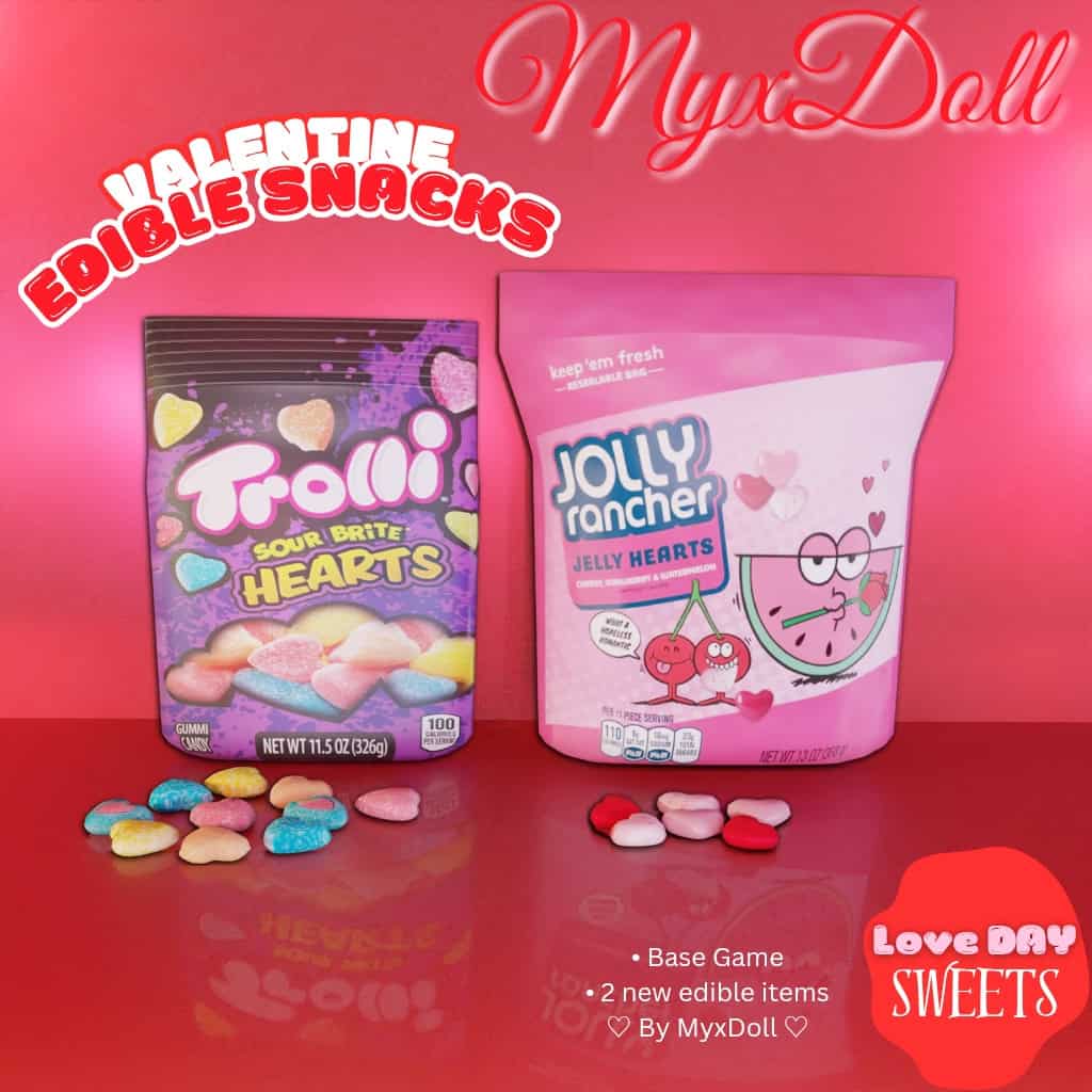 MyxDoll Vday Edible Snacks