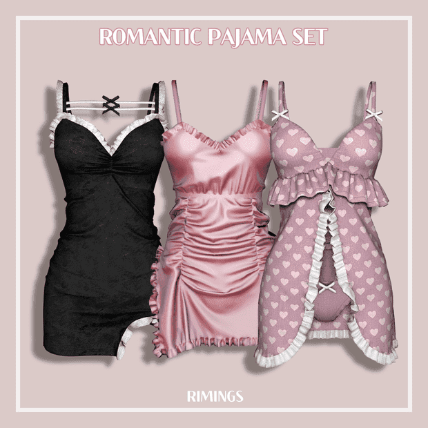 Romantic Pajama Set