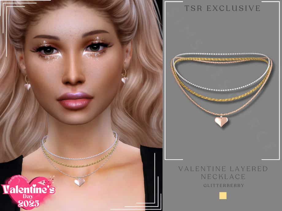 Valentine Layered Necklace