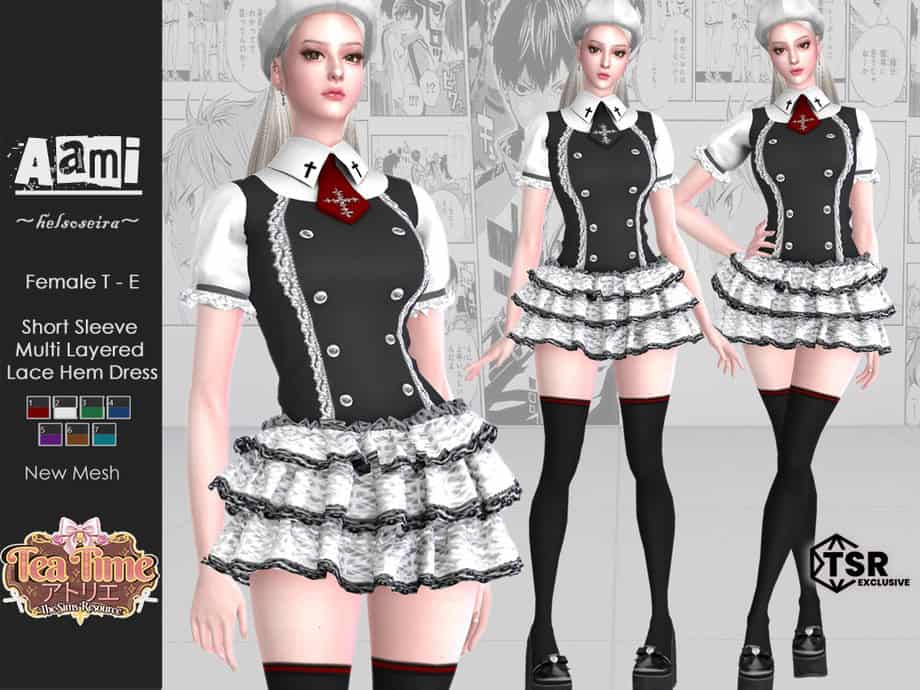 Tea Time Short Dress
