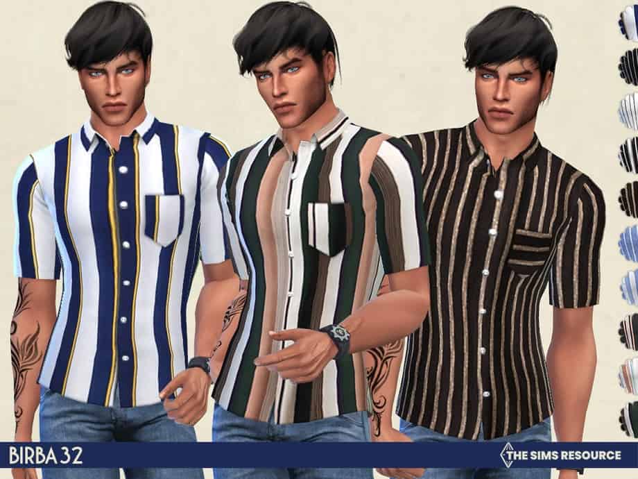 Stripes Shirt For Men