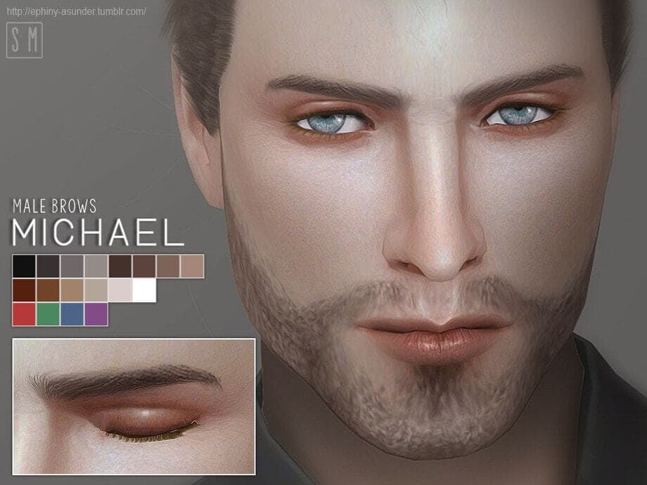 Michael Male Eyebrows