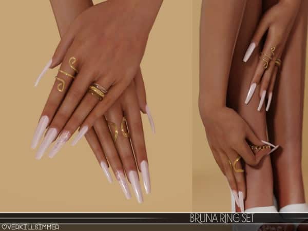 Bruna Ring Set