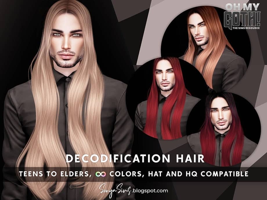 Oh My Goth-Decodification Hair Males