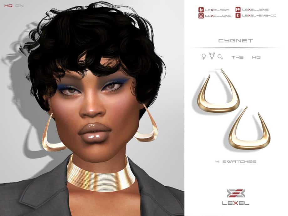 Cygnet Earrings