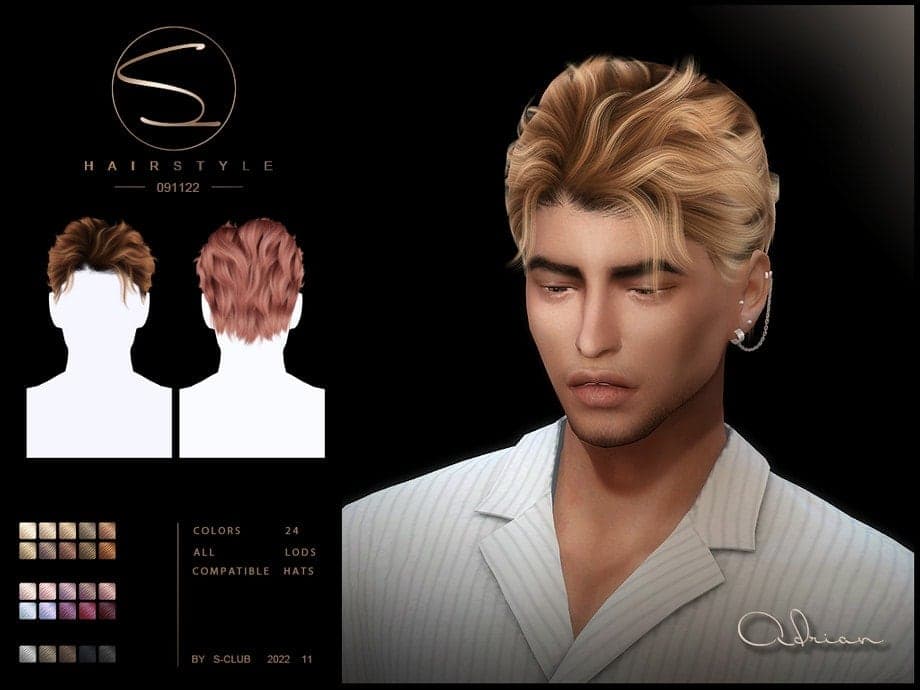 Adrian Short Male Hairstyle