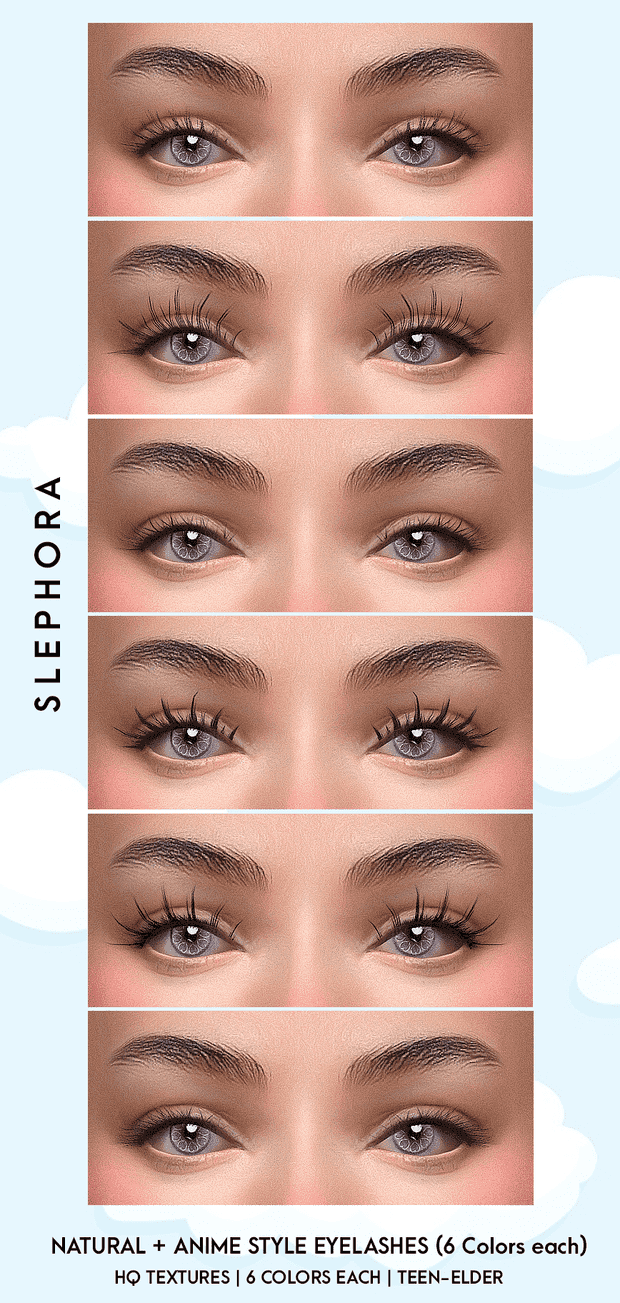 Natural + Anime Style Eyelashes