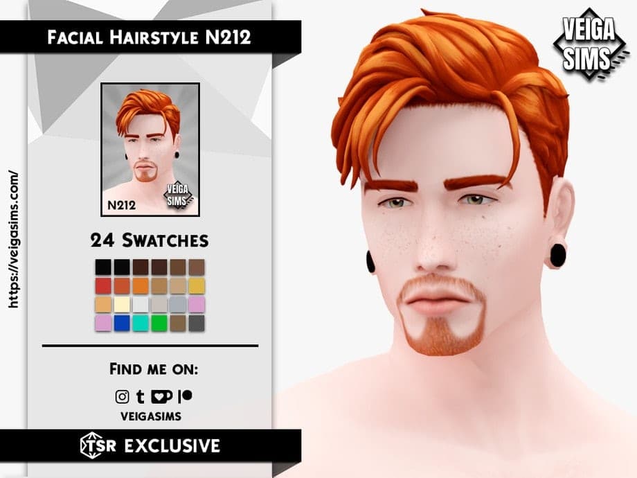 Facial Hair Style N212