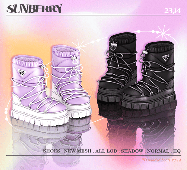 Padded Boots