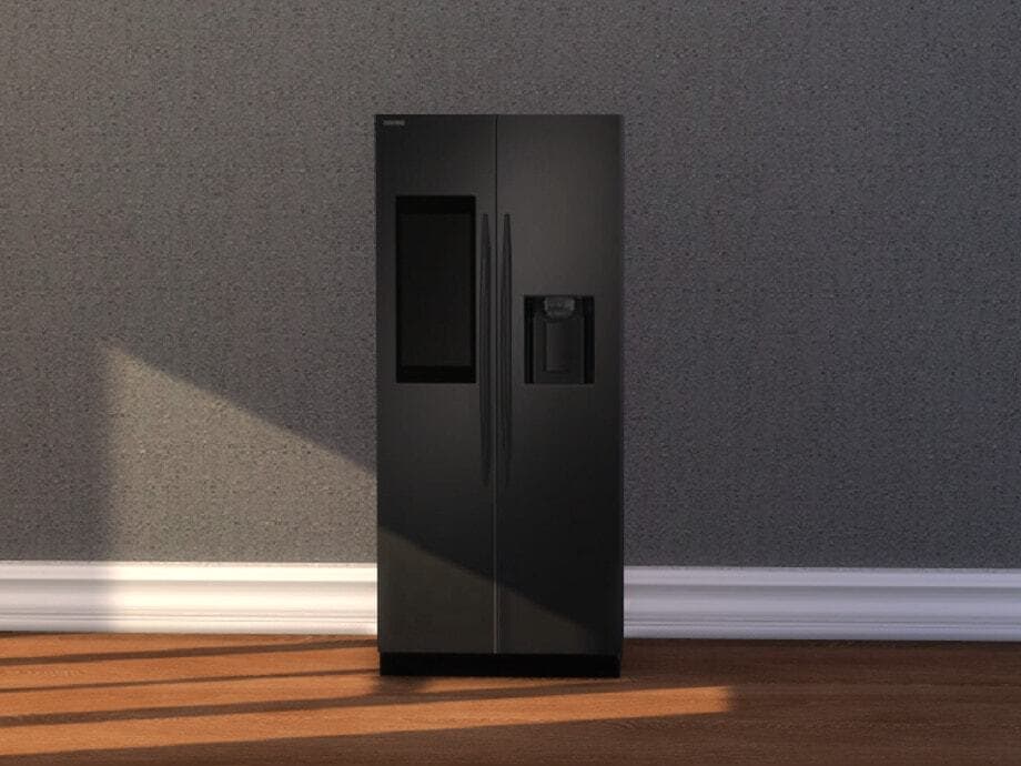 New York Christmas Refrigerator
