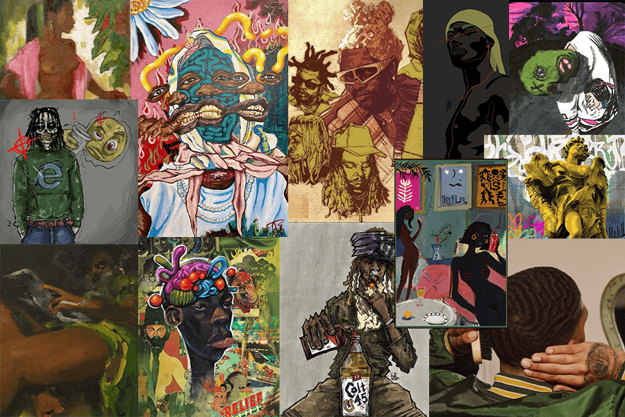 Green Paintings Pt. 1