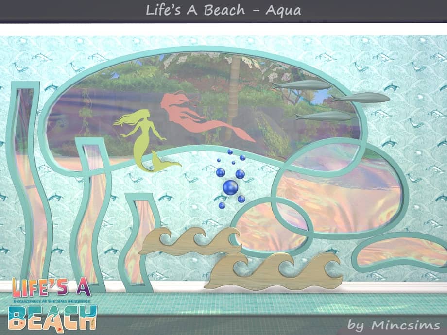 Life’s A Beach Aqua Set