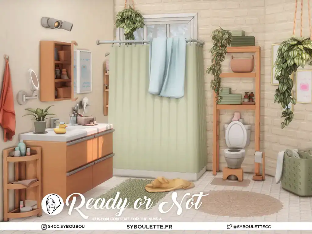 Ready Or Not Bathroom CC