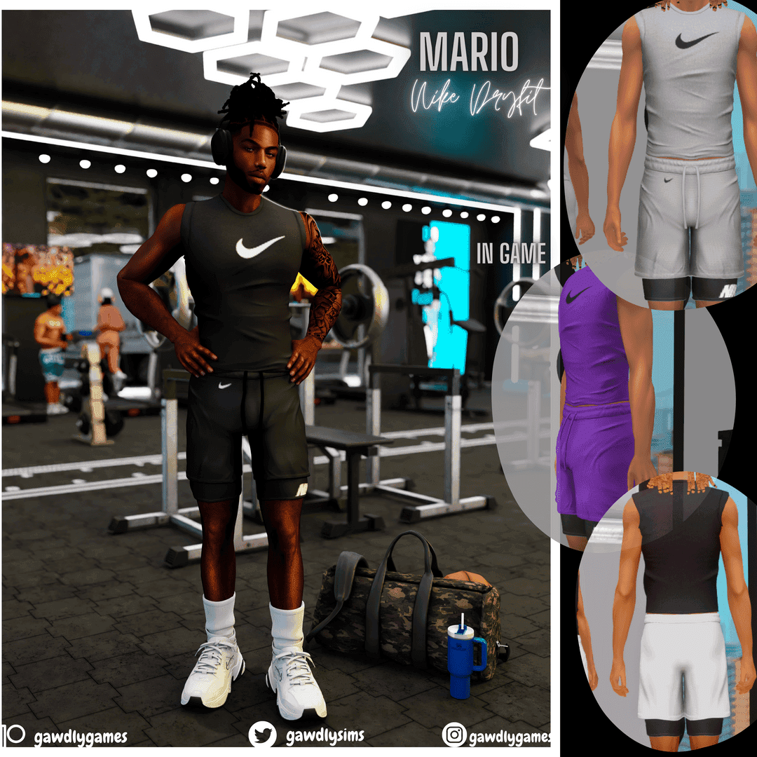 Mario Nike Dry Fit