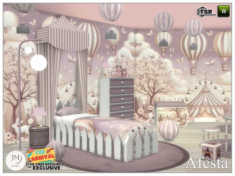 The Carnival Afesta Kids Bedroom Set