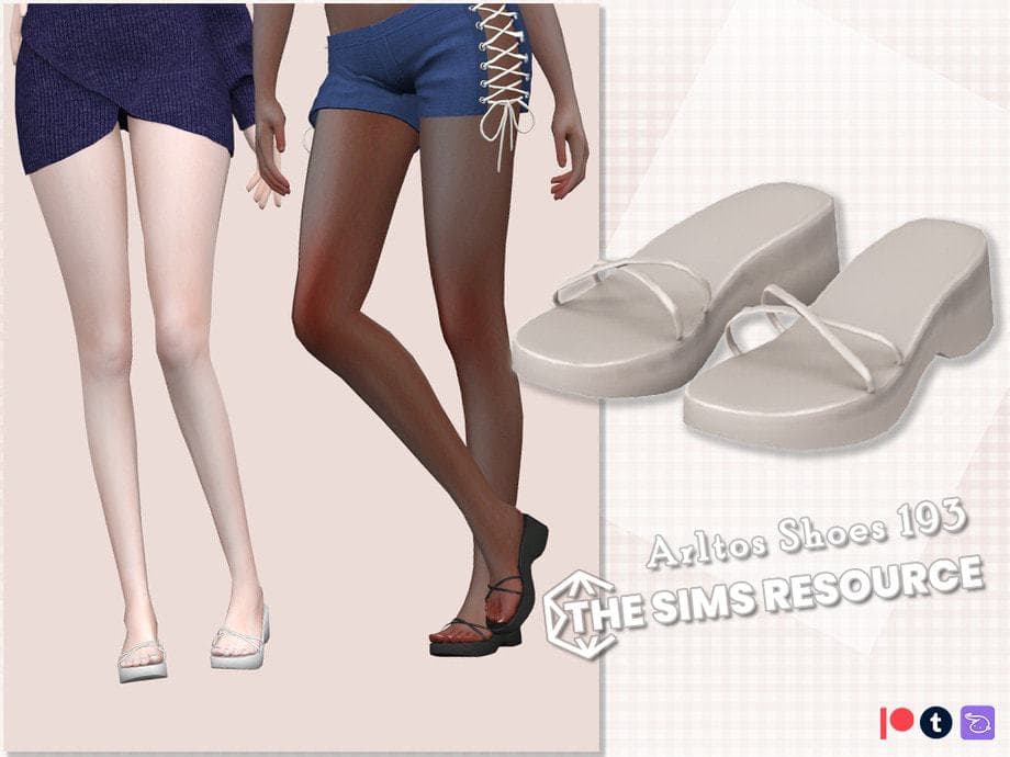 Cross Tie Sandals