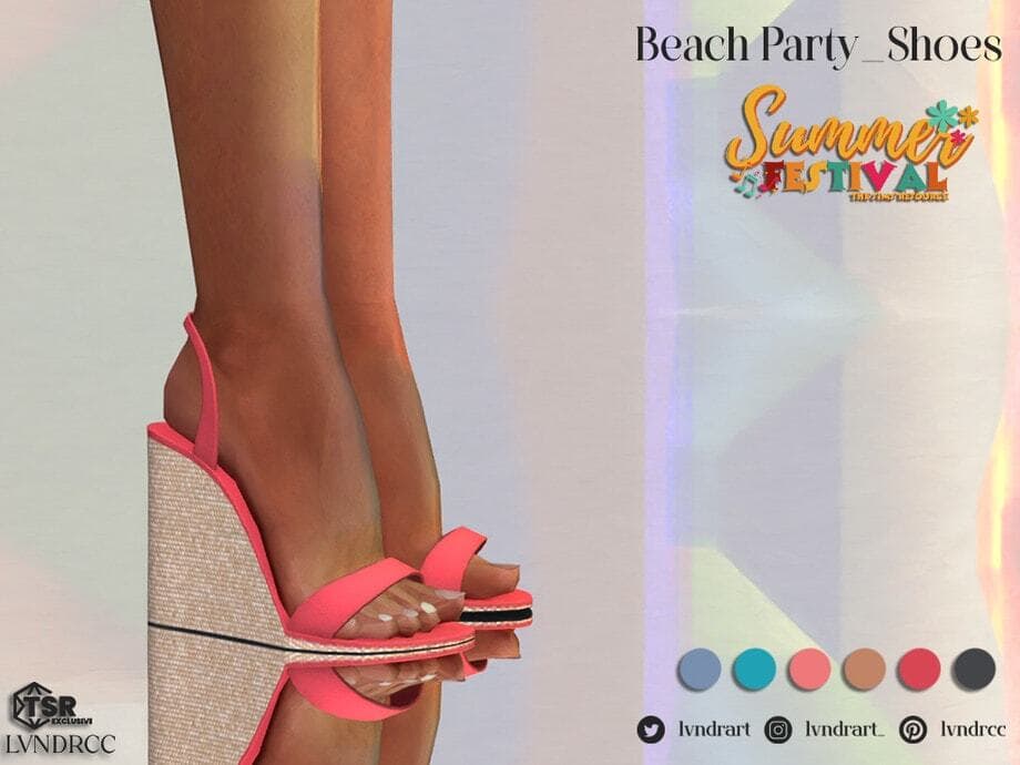 (Summer Festival) Beach Party Shoes