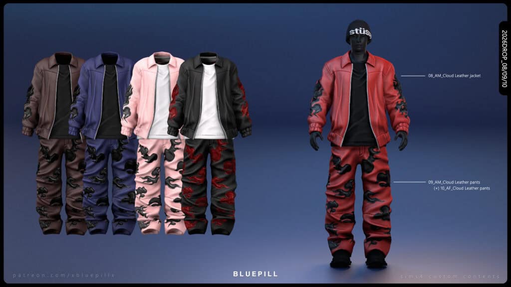 Cloud Leather Outfit