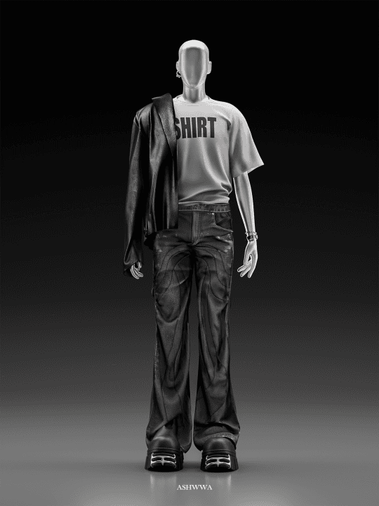 Man In Own T-Shirt Set