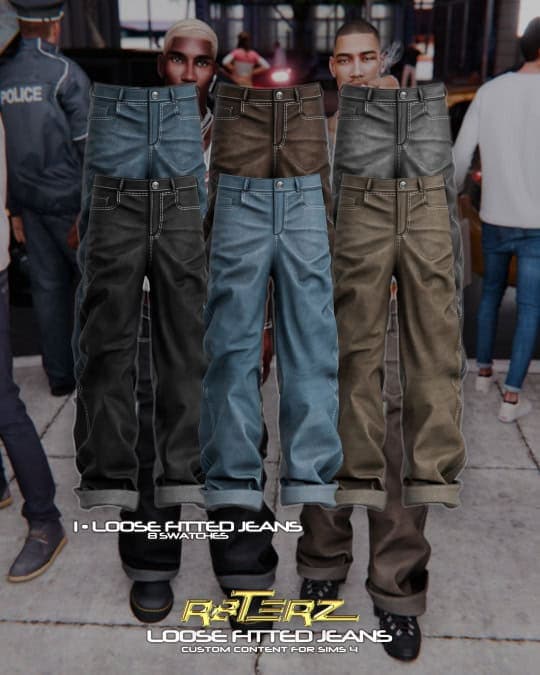 Loose Fitted Jeans