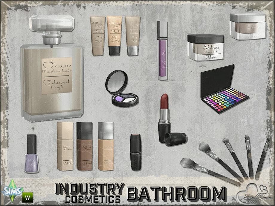Bathroom Industry Cosmetics Clutter