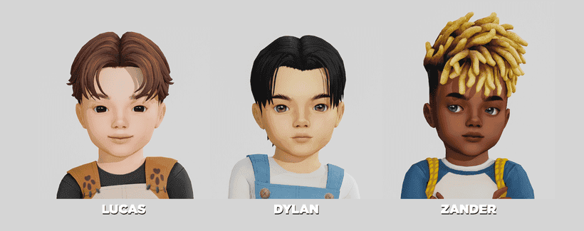 Toddler Hair Conversions Part 2