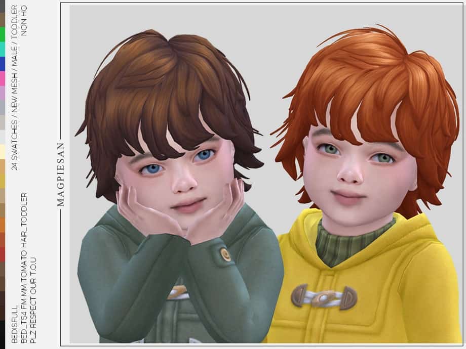 Tomato Hair for toddler