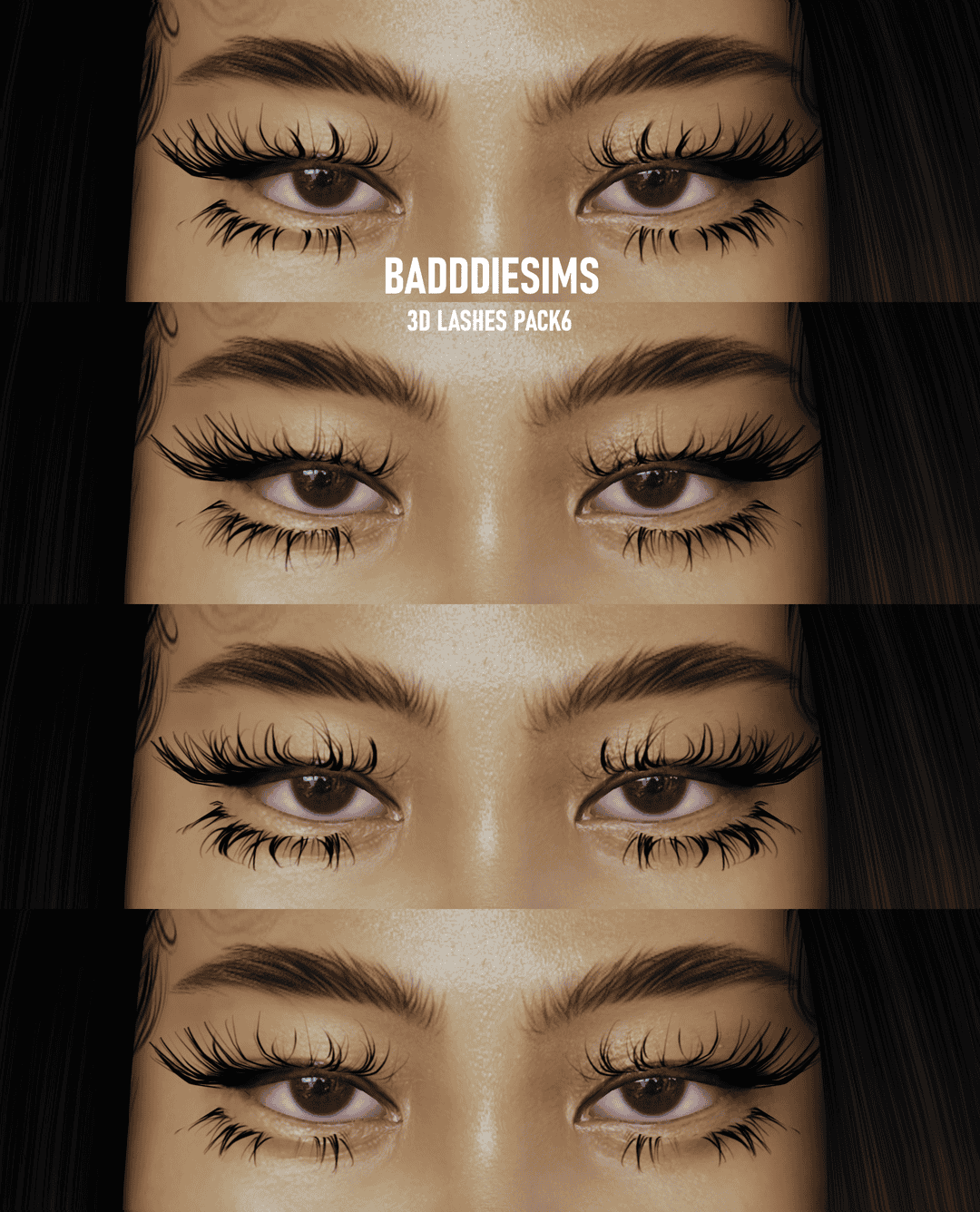 3D Lashes Pack 6