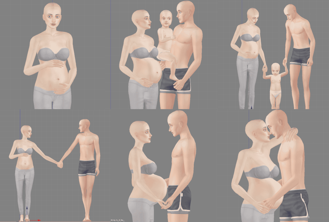 For Landon Pose Pack